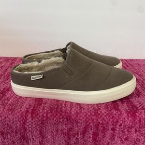 Staheekum Plush Lined Mules Taupe Size 9